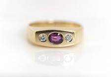 Classique Anneau Bande 14kt