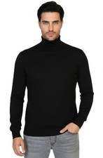 Pull homme col roulé TRICOT