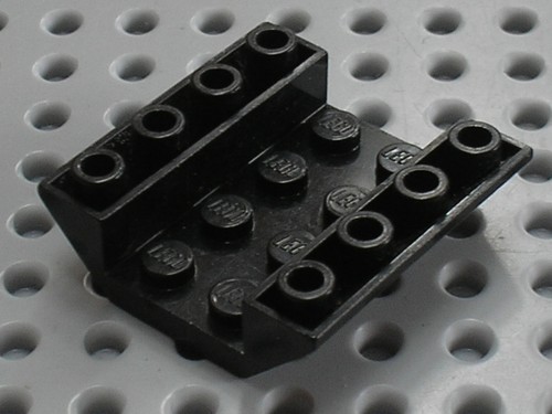 Lego black slope brick ref - lego,
