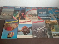Lot Revue Pilote Privé Aviation Vintage Années 70' Bon État Livraison Offerte !