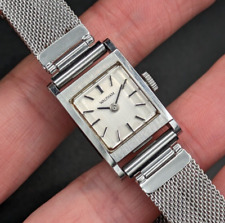 Dress watch carré femme - Montre vintage Waltham - mécanique - Fonctionne