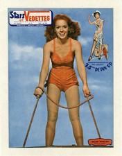 "Arlen WHELAN / STARS et VEDETTES N°31" Couverture originale de BRENOT entoilée