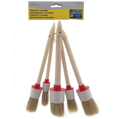 Gros pinceaux ronds peinture - 5,