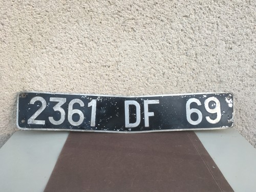 Ancienne plaque