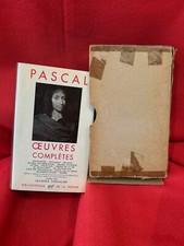 PASCAL (Blaise) - Oeuvres