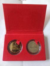 Coffret Monnaie de Paris Euro des Villes Vendome 1 Euro & 2 Euro 1997