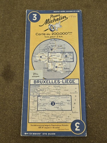 Carte michelin bruxelles - carte,