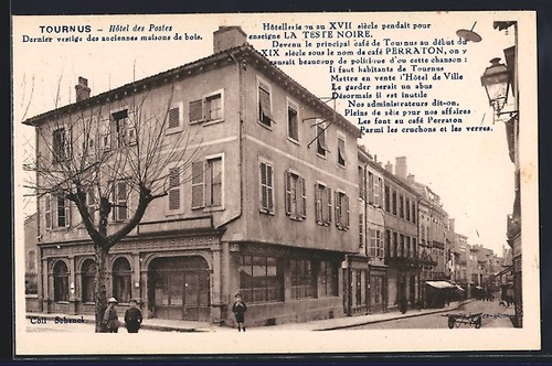 Cpa tournus hotel des postes - des,