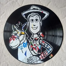 TOY STORY WOODY ET PILE POIL autocollants publicitaires sur vinyle
