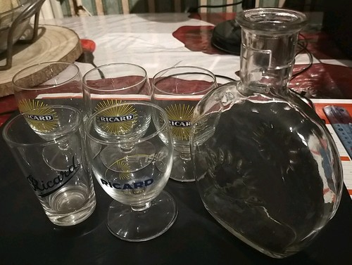 Lot ricard anisette verres - anisette, +