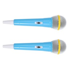  2 Pcs Micro Jouet Microphon