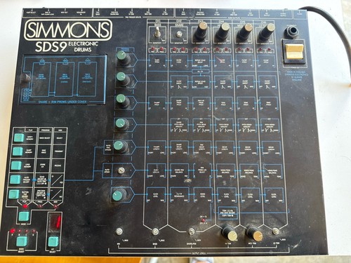 Simmons sds9 electronic drum - simmons,