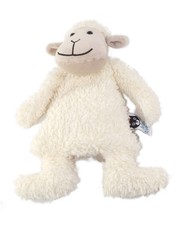 Doudou Peluche semi plat Mouton blanc beige Jelly Kitten Jellycat