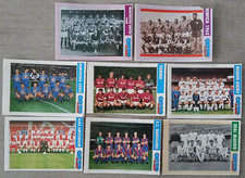 8x fiche Onze Mondial Equipe