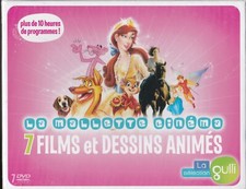 COFFRET 7 DVD LA MALETTE CINEMA 7 FILMS ET DESSINS ANIMES