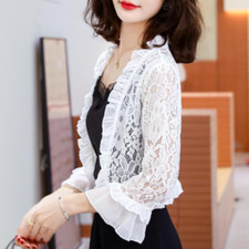 Femmes Dentelle Creux Sortie