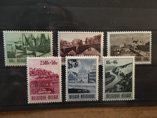 belgique 1953 cob 918 à 923 neuf avec charnière