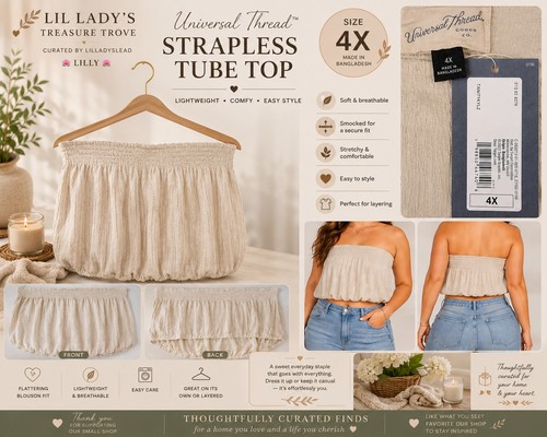 Universal thread strapless - universal,