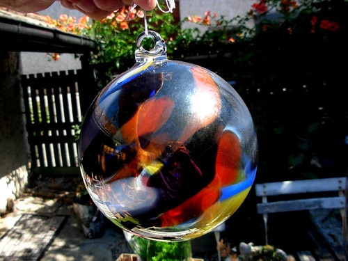 Grosse boule noël ronde - boule,
