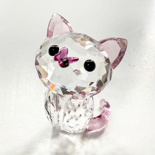 Figurine chat cristal - figurine, en
