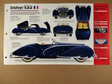 1938 delahaye 135m - 135m, specs