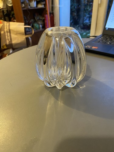 Vase cristal signé - , st