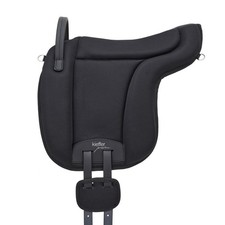 Kieffer Passion Tapis de Monte à Cru Équilibre - Reitpad pour Poneys,Noir Cheval
