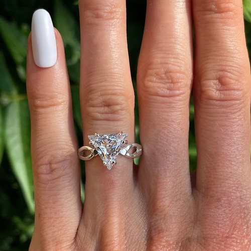Rare bague solitaire - rare, diamant
