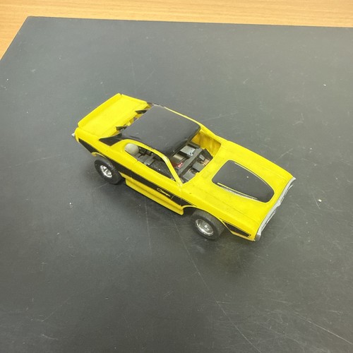 Tyco dodge charger yellow - dodge,