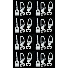 Paquet rideaux plastique - paquet, 25