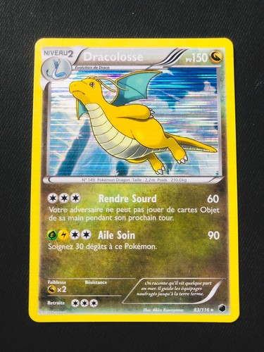 Carte pokémon dracolosse - carte,