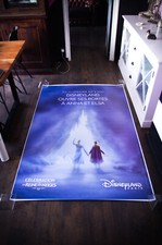 DISNEYLAND ? FROZEN  French Bus Shelter Vintage Tourism Poster Original 2018