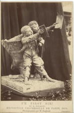 W. England, France, Paris L'Exposition universelle de 1878 Une sculpture W.