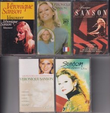 Véronique Sanson   Lot De 5 K7 Cassettes Audio Tape