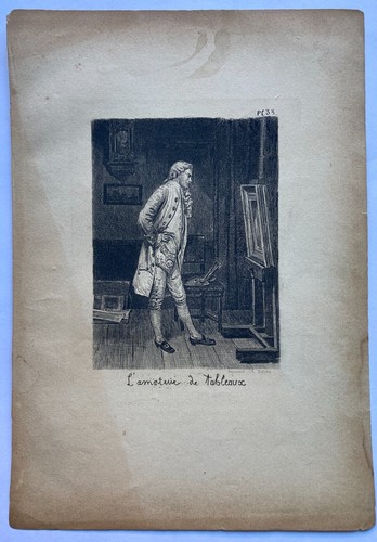 Gravure eau forte - gravure, À