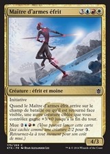 MTG Magic KTK FOIL - Efreet Weaponmaster/Maître d'armes éfrit, French/VF