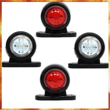 4 x LED 12V 24V FEUX DE GABARIT AVANT ARRIERE COTE POUR REMORQUE CARAVANE
