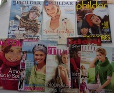 LOT 8 CATALOGUES Tricot dont 3