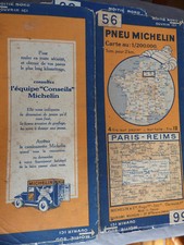 Carte michelin 56 paris reims