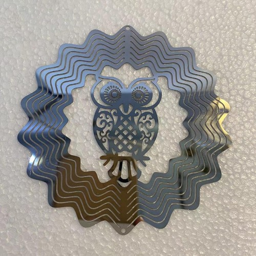 Girouette hibou décorative - hibou, 3d