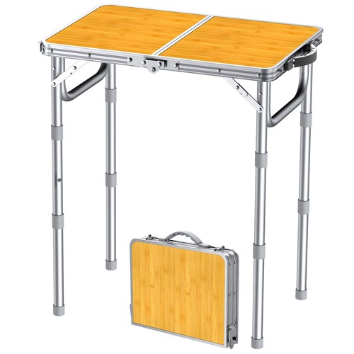 Table camping pliante avec - table, de