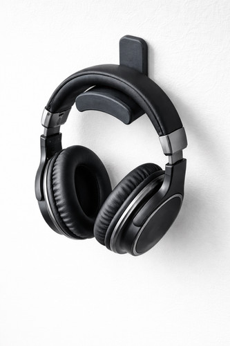 Support casque mural noir - , –