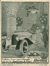 Publicité ancienne automobile