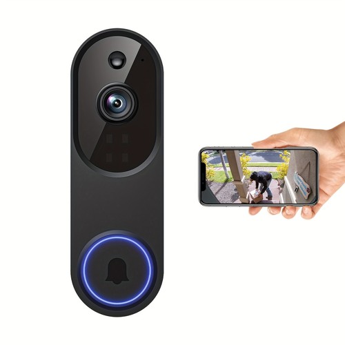 Sonnette vidéo sans fil - sonnette, wifi