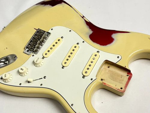 Loaded strat body relic - loaded,