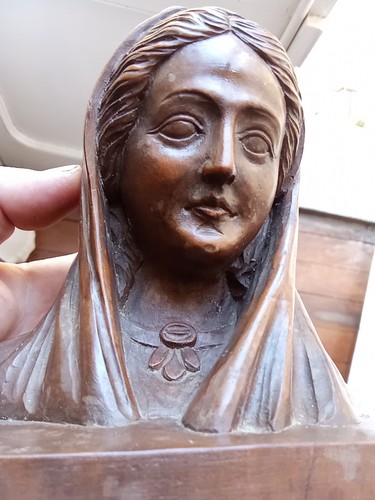 Ancienne sculpture bois - sculpture,