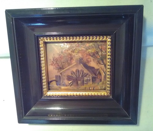 Petit tableau ancien - tableau,