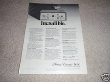 Phase Linear 4000 Preamp Ad