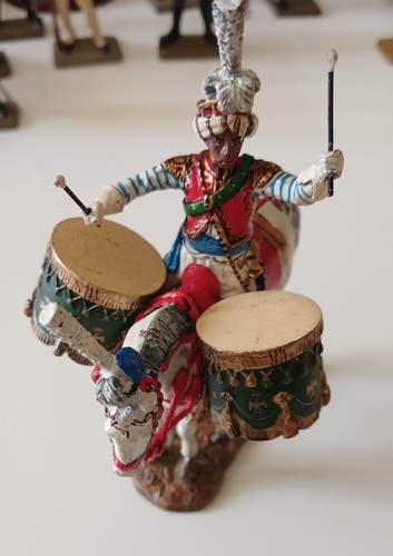 Soldat plomb tambour des - soldat, plomb-