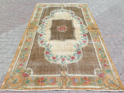 Tapis boho vintage - tapis, main